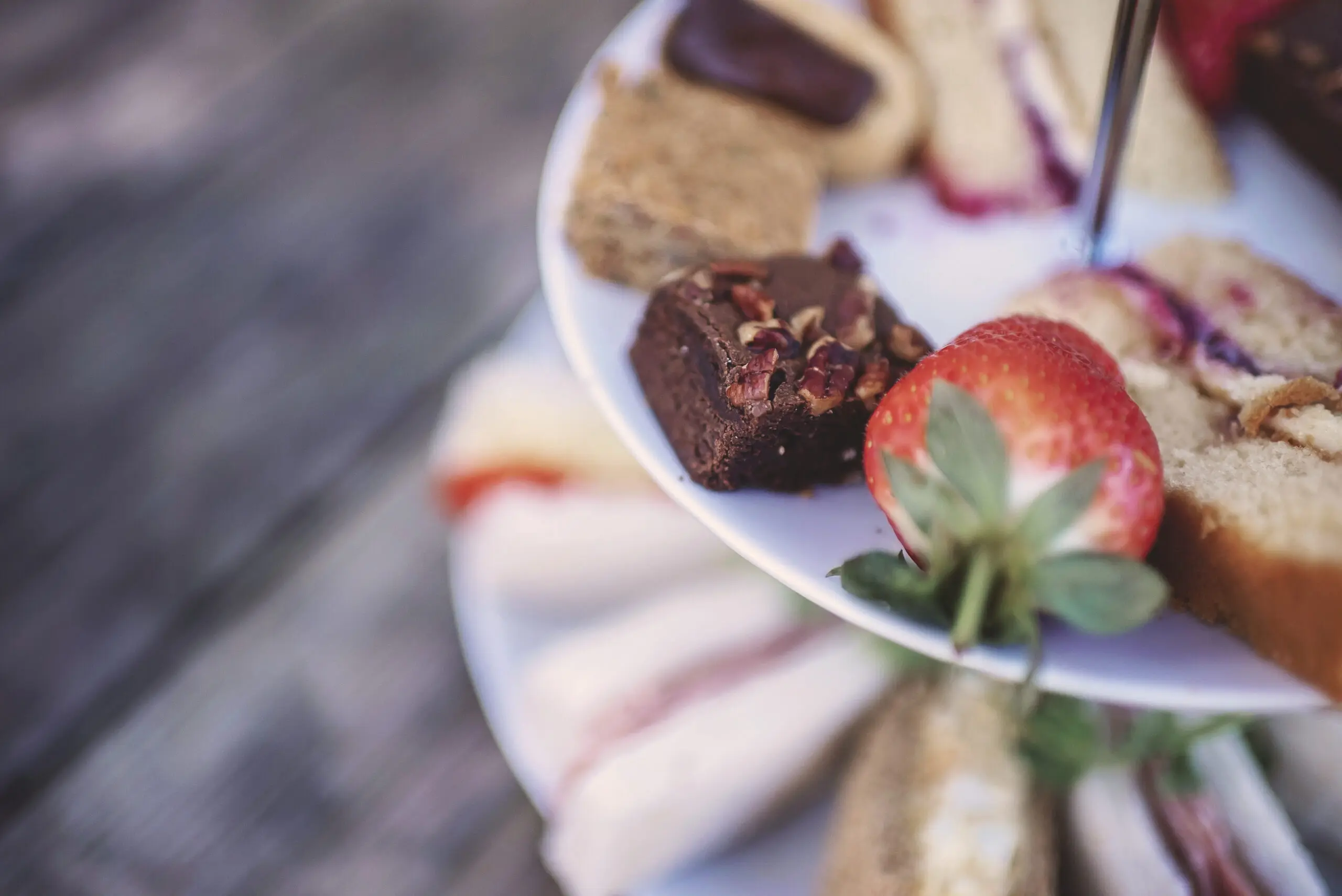 Afternoon tea served at Thorp Perrow